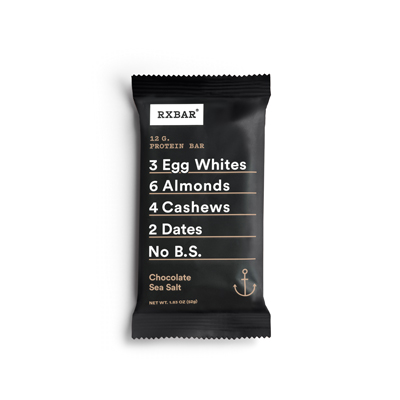 Protein Bars : Chocolate Sea Salt