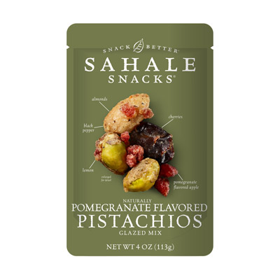 Glazed Mixes : Pomegranate Flavored Pistachios