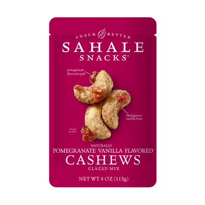 Glazed Mixes : Pomegranate Vanilla Flavored Cashews
