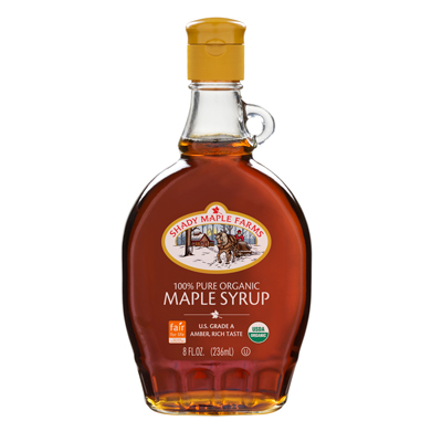 Organic Maple Syrup : Grade A Amber (8oz)
