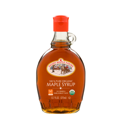 Organic Maple Syrup : Grade A Dark Robust Taste
