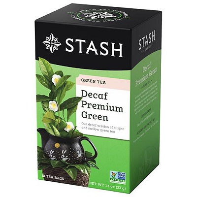 Decaffeinated Tea : Premium Green