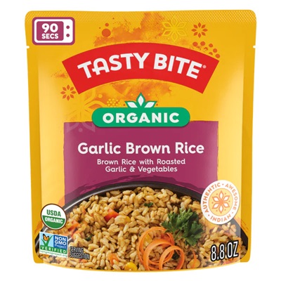 TB ORGANIC GARLIC BROWN RICE