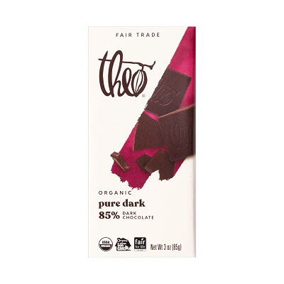 Organic Chocolate Bars : Pure 85% Dark