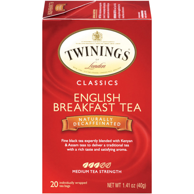 Decaffeinated Black Tea : English Breakfast