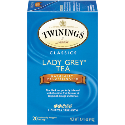 Decaffeinated Black Tea : Lady Grey