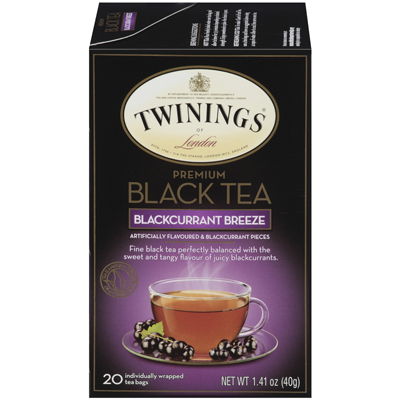 Premium Black Tea : Blackcurrant Breeze