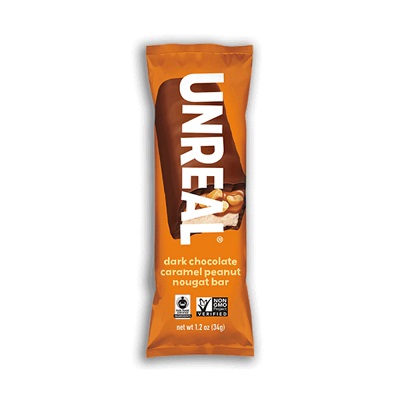 UNREAL COUNTER DK CARAMEL PNUT BAR