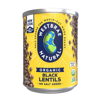 Organic Black Lentils
